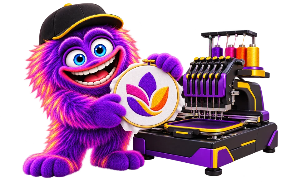 Mascote ADN — Bordados personalizados