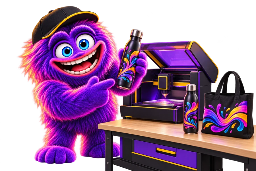 Mascote ADN — Brindes personalizados