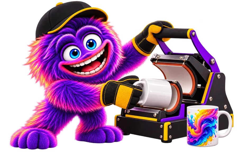 Mascote ADN — Sublimação