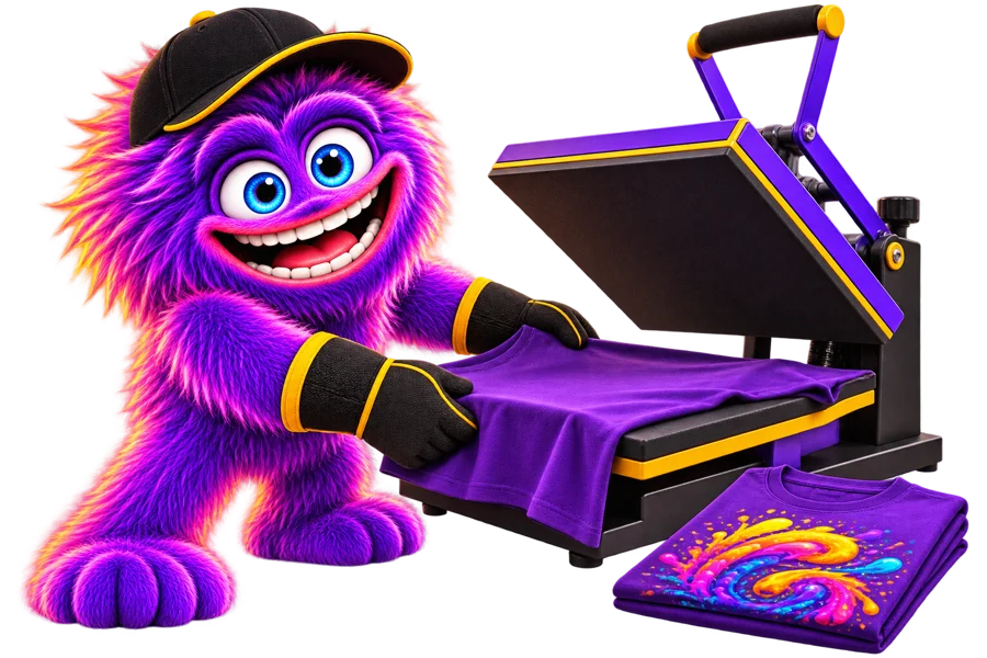 Mascote ADN — Têxtil personalizado