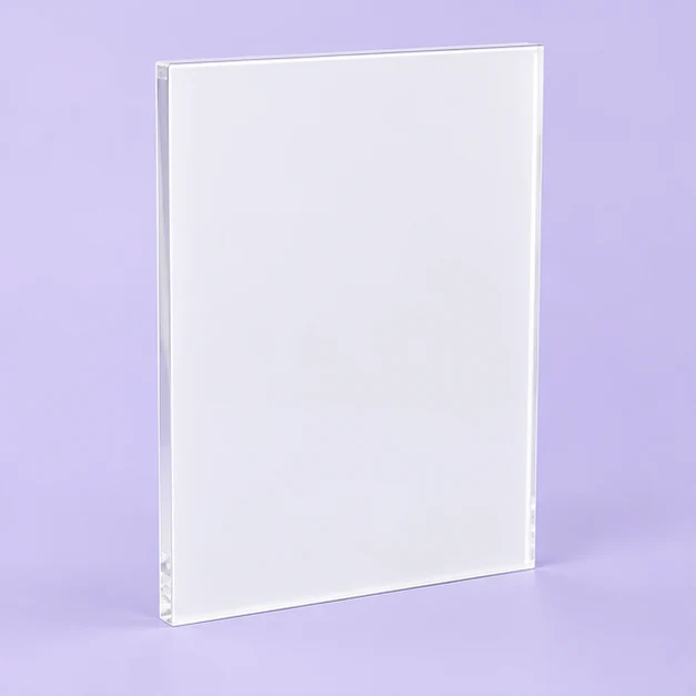 Acrílico branco 3 mm — imagem ilustrativa